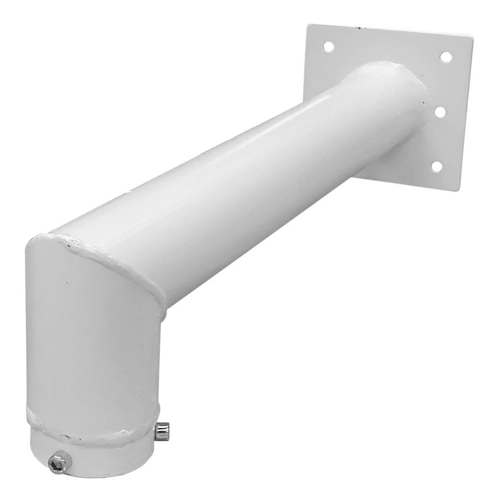 [BACULO-BRAZO-PTZ-500-BLANCO] Soporte de 500mm para instalación de camara speed dome en báculo de 6m de color blanco