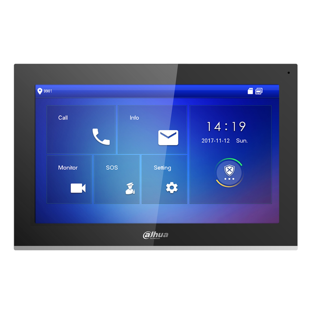 [VTH5441G] Monitor Interior 10" de Superficie para Videoportero IP PoE SD 6E 1S Alarma