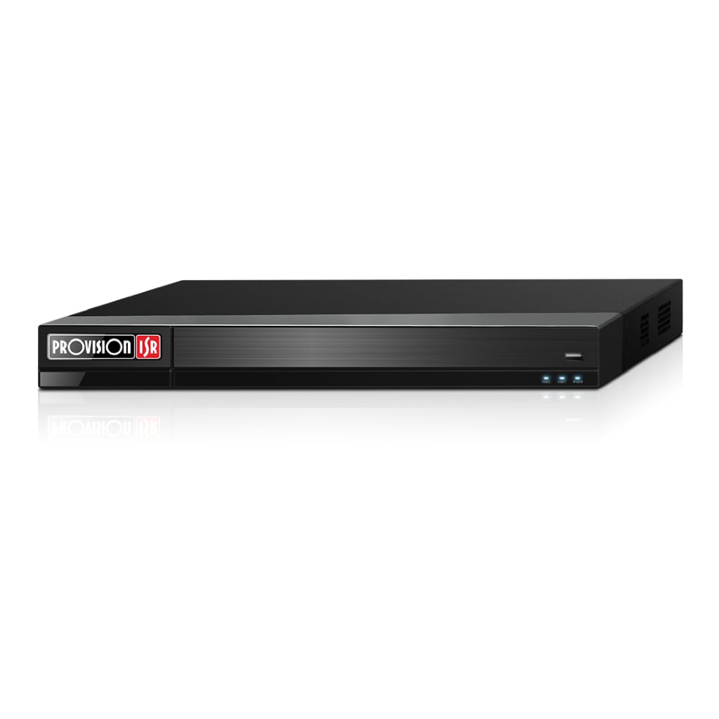 [NVR8-16400A-1U] NVR 16ch 112Mbps 4K H265 1xHDMI 2HDD 4/1 E/S