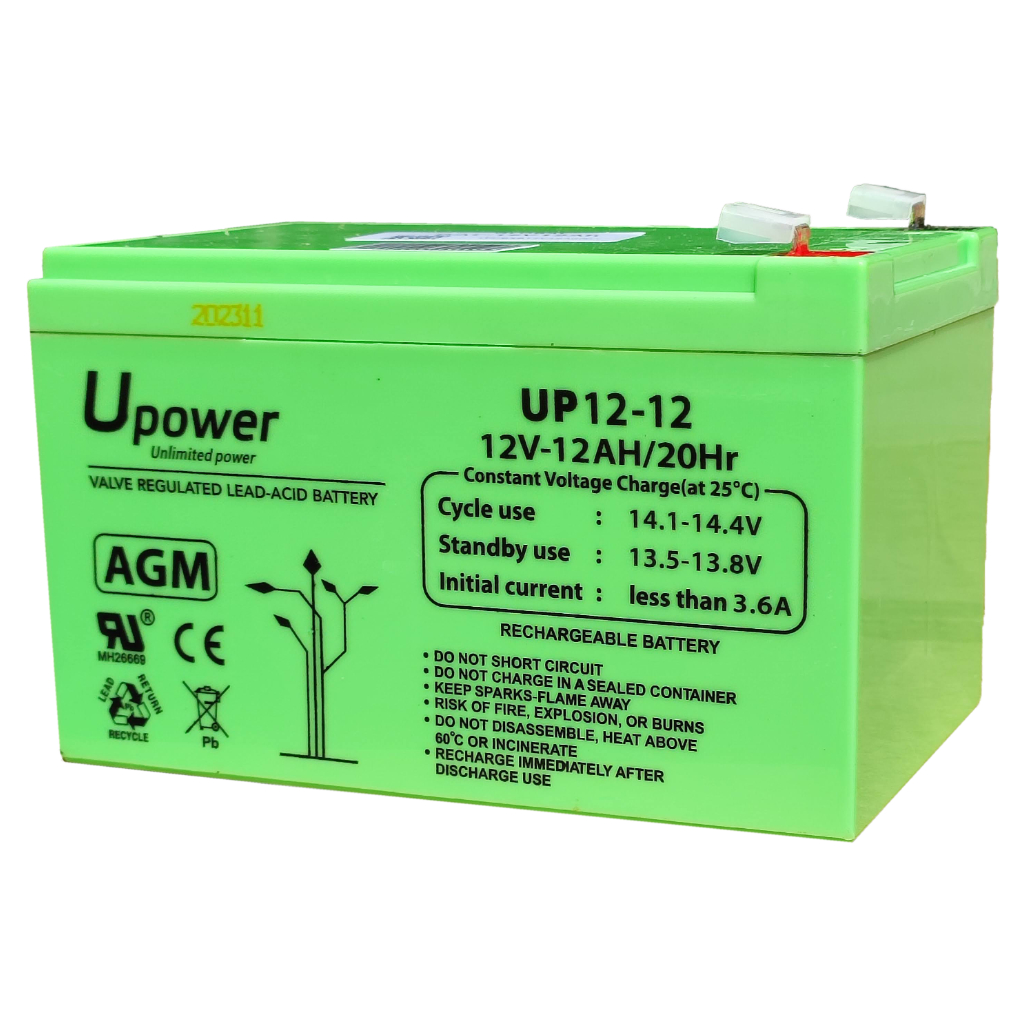 [BAT-12V12Ah] Batería de plomo AGM 12V-12Ah