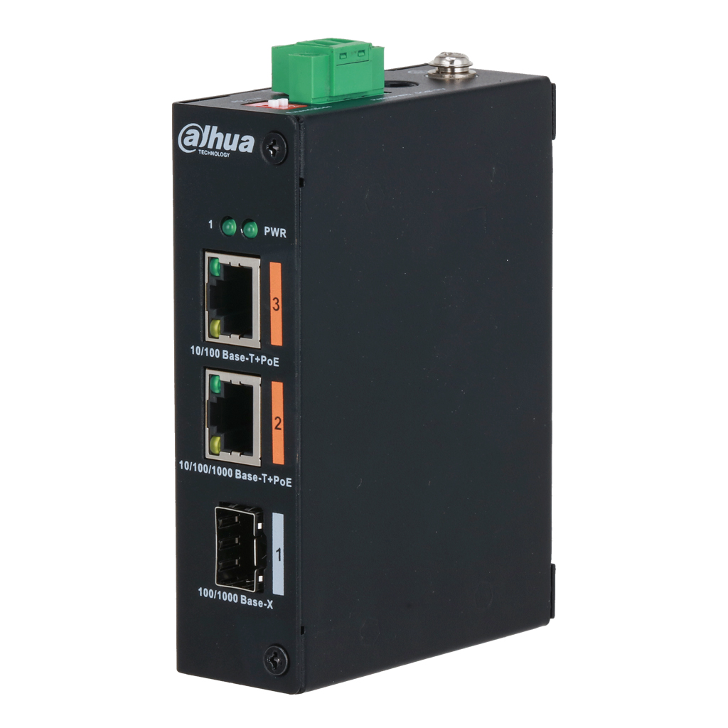 [PFS3103-1GT1ET-60] Switch PoE 2.0 2 puertos (1p 10/100 + 1p Gigabit) +1SFP Uplink Gigabit 60W No_Manejable Layer2