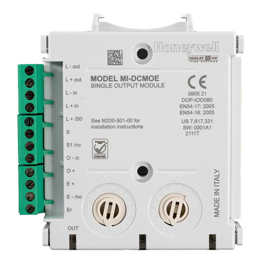 [MI-DCMOE] Módulo de control analogico de 1 salida supervisada con RFL o en forma relé