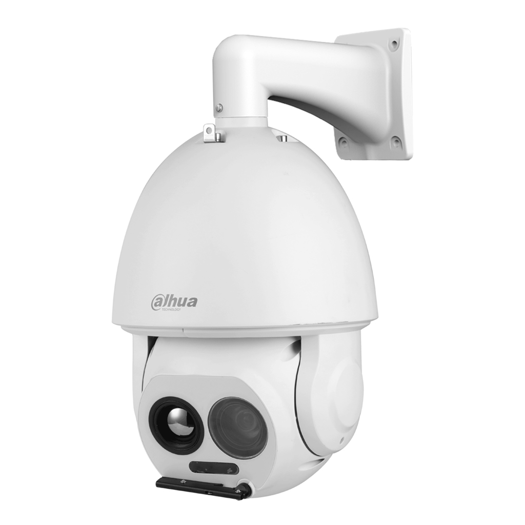 [TPC-SD5441-B25] Domo PTZ Híbrido IP DUAL Térmico 400*300 25mm + Visible 4M DN WDR 45x IP66 IR100 36Vdc PoE AUDIO E/S AI