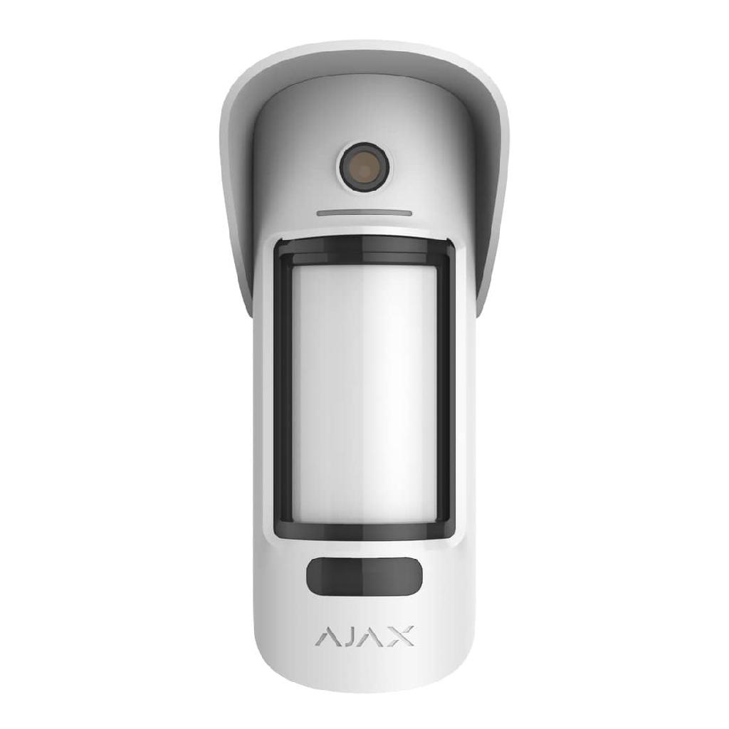 [MOTIONCAM-OUTDOOR-PHOD-WH] Ajax MotionCam Outdoor PhOD. PIRCAM exterior inalámbrico con petición de imágenes. Color blanco