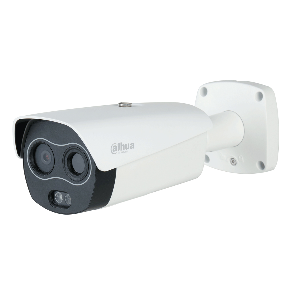 [TPC-BF2241-B7F8-DW-S2] Cámara Térmica IP DUAL 256*192 7mm + 4M 8mm IP67 12V PoE