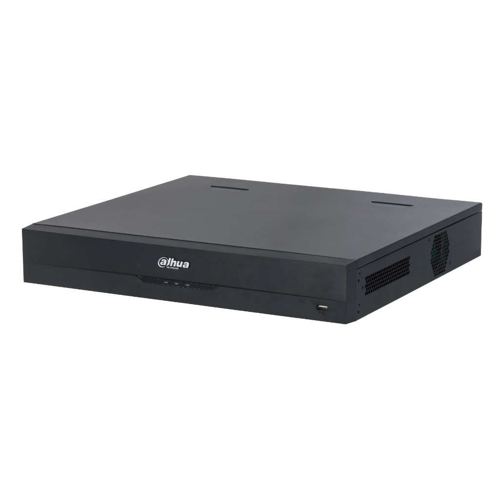 [NVR5416-EI] NVR 16ch 384Mbps H265 2xHDMI 4HDD E/S AI