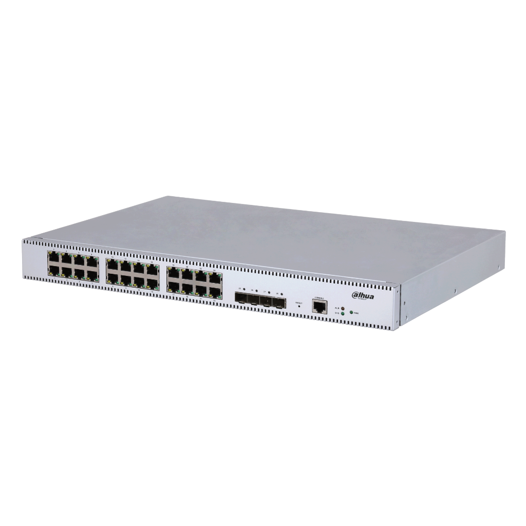 [S5428-24GT4XF-360] Switch 24 puertos Gigabit + 4 Uplink Gigabit SFP+ 10Gbps 360W Manejable en Cloud Layer2