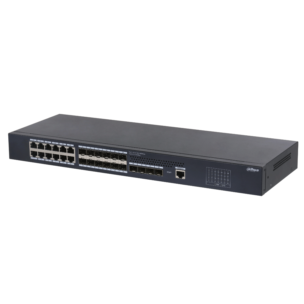 [S5428-12GF12GT4XF] Switch 12 puertos Gigabit + 12 Uplink Gigabit SFP + 4 Uplink SFP+ 10Gbps Manejable en Cloud Layer2