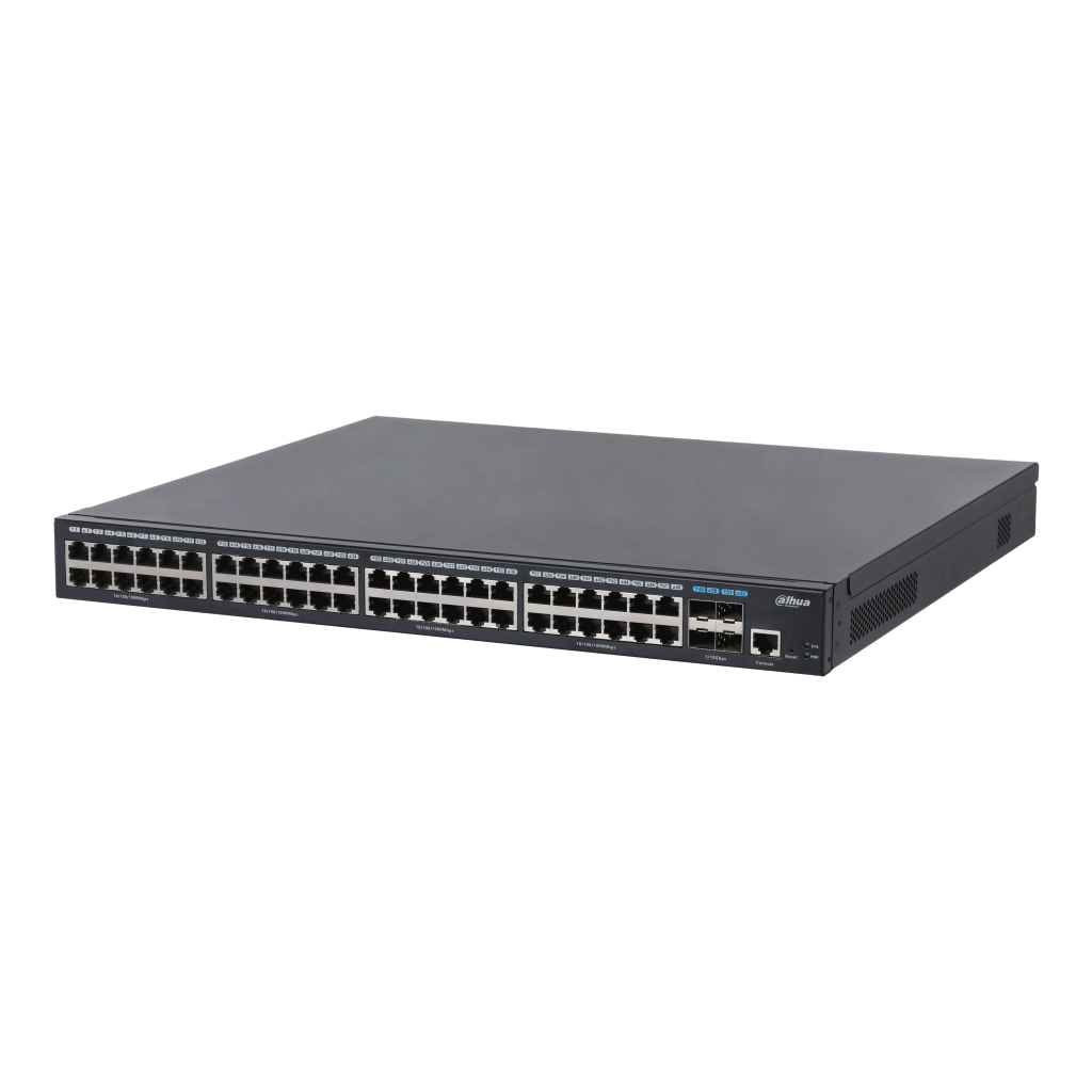 [S5452-48GT4XF] Switch 48 puertos Gigabit + 4 Uplink SFP+ 10Gbps Manejable en Cloud Layer2