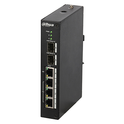 [PFS4206-4P-120] Switch Rango Temp Extendida PoE 3 puertos 10/100 + 1 puerto Gigabit + 2SFP 120W 802.3at Manejable Layer2