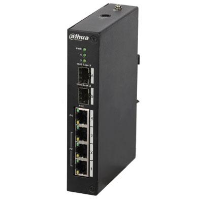 [PFS3206-4P-96] Switch Rango Temp Extendida PoE 3 puertos 10/100 + 1 puerto Gigabit + 2SFP 96W No_Manejable Layer2