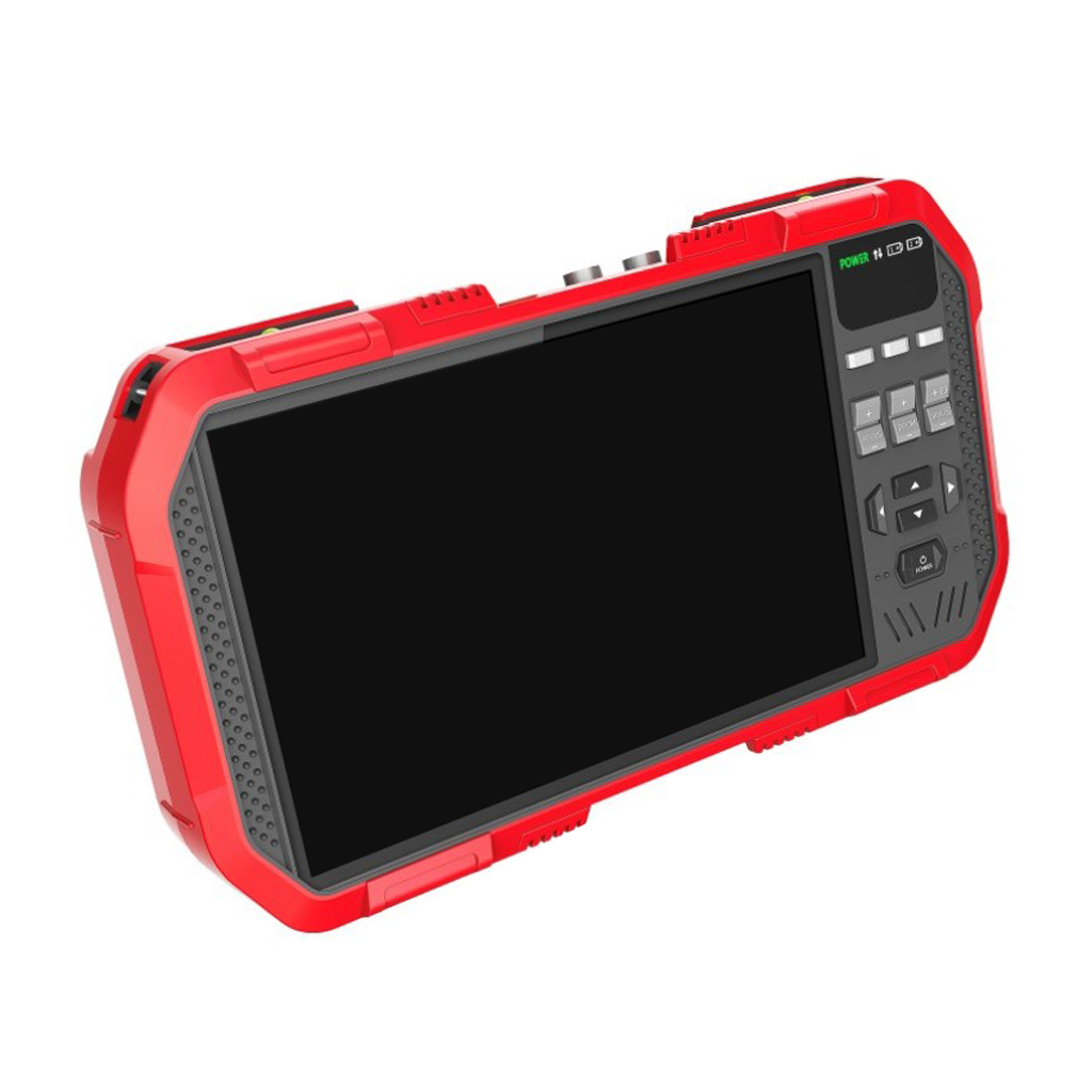 [DR-UTP-A82] Tester Vídeo IP H265/HDCVI 4K/HDTVI-AHD 5MP/ANALOGICO SDI Pantalla Táctil 7"Wifi 2.4/5GHz E/S-HDMI Salida PoE+ 12Vdc Audio 485