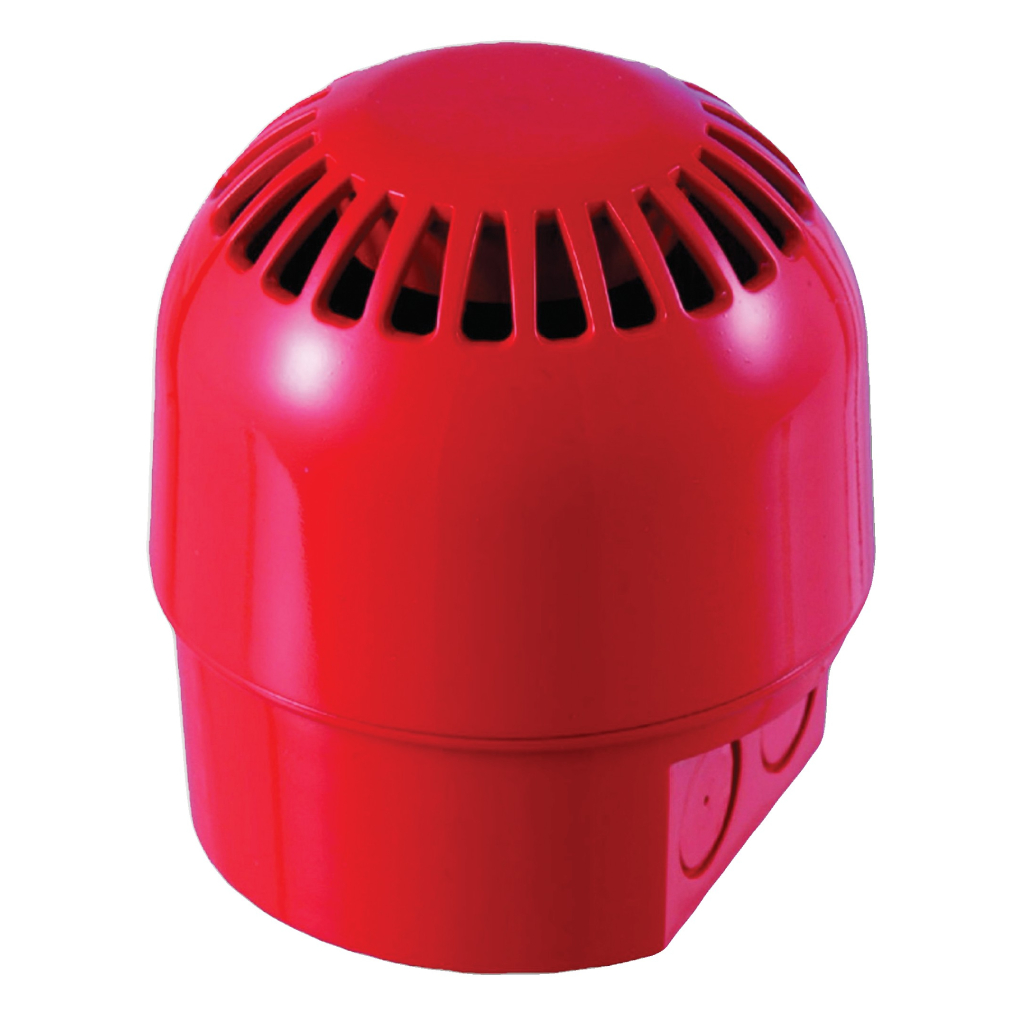 [AS364] Sirena de alarma de policarbonato para exterior. 32 tonos. 94 a 106dB. IP65