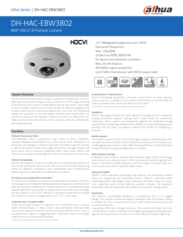 HAC-EBW3802 - Ficha Técnica Dahua