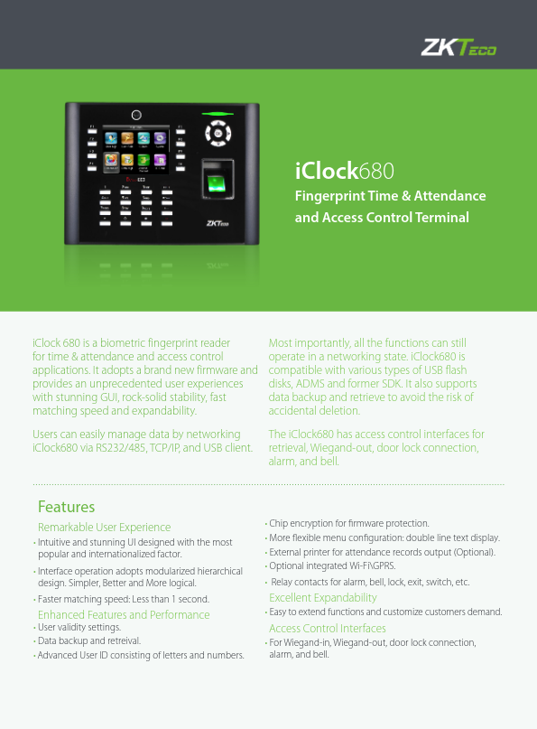 TA-ICLOCK-680ZMM-1 - Ficha Técnica ZKTeco