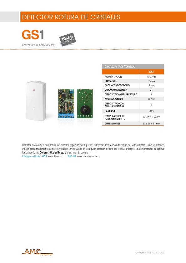 GS1 - Ficha Técnica AMC