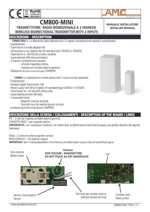 Manual de instalación 