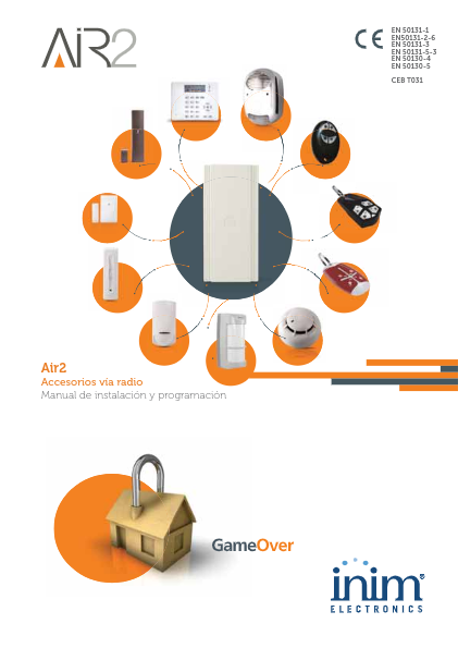 AIR2 - Manual de Instalación Inim