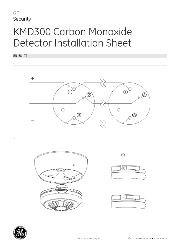 KMD300 - Manual de  Instalación