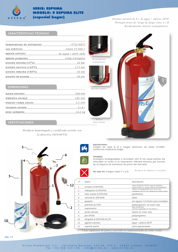 T000082P - Ficha Técnica Extinción