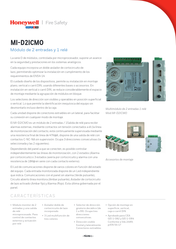 MI-D2ICMO - Ficha Técnica Morley