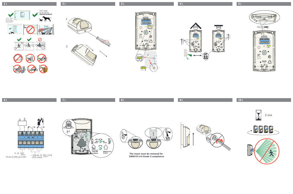 ISC-BDL2-WP12GE - Manual de Instalación Bosch