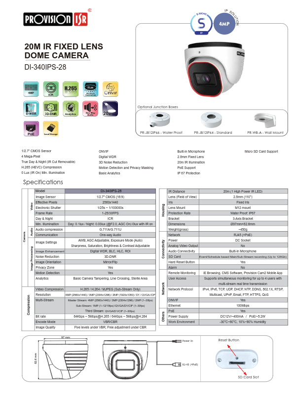 DI-340IPS-28 - Ficha Técnica Provision