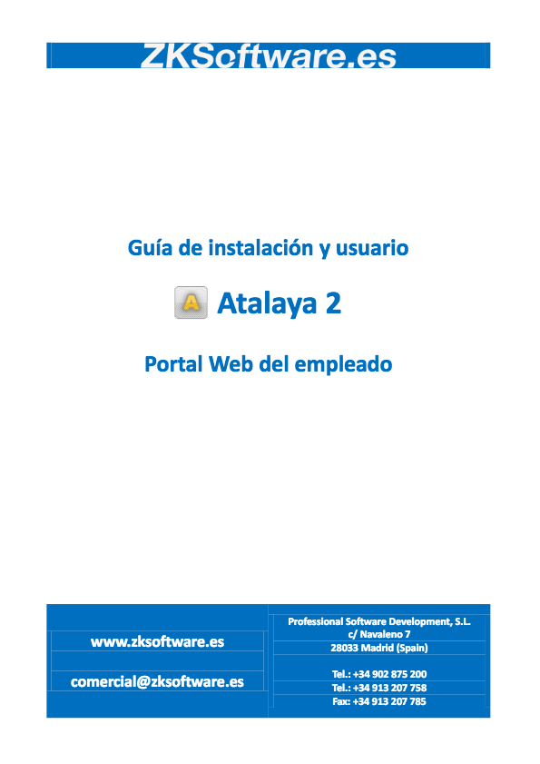 Manual Atalaya 2