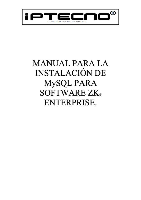 Instalación MySQL - SmallBusiness