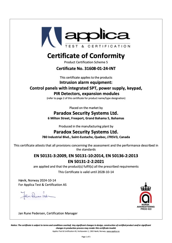 PGM4 - Octubre 2028 - Certificado Grado 3