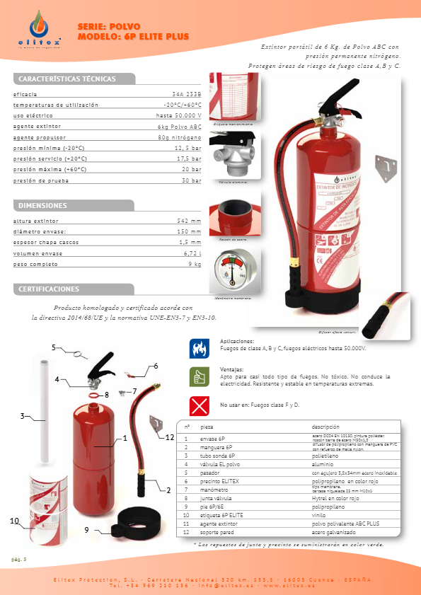 M000408P - Ficha Técnica Extinción